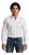 Camisa Social Ralph Lauren Tricoline Manga Longa Branco Logo Clássico Marinho - Imagem 3