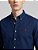Camisa Social Ralph Lauren Tricoline Manga Longa Marinho Logo Clássico Vermelho - Imagem 2