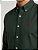 Camisa Social Ralph Lauren Tricoline Manga Longa Verde Militar Logo Clássico Vermelho - Imagem 2
