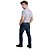 Camisa Ralph Lauren Manga Curta Linha Oxford Chumbo Logo Clássico Vermelho - Imagem 6