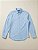 Camisa Ralph Lauren Oxford Manga Longa Azul Claro Logo Clássico Rosa - Imagem 5