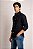 Camisa Ralph Lauren Oxford Manga Longa Preto Logo Clássico Vermelho - Imagem 4