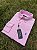 Camisa Ralph Lauren Oxford Manga Longa Rosa Claro Logo Clássico Celeste - Imagem 6