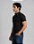 Camisa Ralph Lauren Oxford Manga Curta Preto Logo Clássico Vermelho - Imagem 4