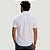 Camisa Ralph Lauren Oxford Manga Curta Branco Logo Clássico Marinho - Imagem 3