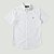 Camisa Ralph Lauren Oxford Manga Curta Branco Logo Clássico Marinho - Imagem 5