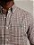 Camisa Ralph Lauren Xadrez Manga Curta Marrom Logo Clássico Verde - Imagem 3