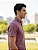 Camisa Ralph Lauren Xadrez Manga Curta Bordo Listra Branco Logo Clássico Celeste - Imagem 6