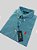 Camisa Ralph Lauren Manga Curta Xadrez Verde Logo Clássico Laranja - Imagem 6