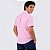 Camisa Tommy Hilfiger Manga Curta Oxford Xadrez Rosa Claro Regular Fit - Imagem 6