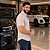 Camisa Tommy Hilfiger Manga Curta Oxford Xadrez Bege Regular Fit - Imagem 4