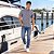 Camisa Tommy Hilfiger Manga Curta Oxford Xadrez Preto Regular Fit - Imagem 5