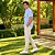 Camisa Tommy Hilfiger Manga Curta Oxford Xadrez Azul Claro Regular Fit - Imagem 4