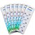 200 Pilha (20 Cartela) Bateria Linha Alcalina 1,5v LR41 LR 41 AG3 LR736 Elgin Original - Imagem 2