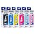 Kit 6 Refil de Tinta 673 ORIGINAL Para Epson Ecotank L800 L805 L850 - Imagem 2