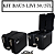 KIT BAÚS LATERAIS LIVI 30L/37L+ TOP CASE 43L HONDA ÁFRICA TWIN 1100 + SUPORTES ! - Imagem 3