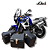 KIT BAÚS LATERAIS LIVI + TOP CASE 43L YAMAHA SUPER TÉNÉRÉ 1200 + SUPORTES ! - Imagem 1