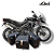 KIT BAÚS LATERAIS 35L + TOP CASE 43L  TRIUMPH  TIGER 800 COM SUPORTES! - Imagem 1