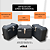 KIT BAÚS LATERAIS 35L + TOP CASE 43L  TRIUMPH  TIGER 800 COM SUPORTES! - Imagem 4