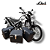 KIT BAÚS LATERAIS LIVI 35L + TOP CASE 43L YAMAHA XT 660R COM SUPORTES ! - Imagem 1