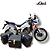KIT BAÚS LATERAIS LIVI 35L + TOP CASE 43L HONDA ÁFRICA TWIN 1100 ADVENTURE + SUPORTES ! - Imagem 1