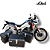 KIT BAÚS LATERAIS LIVI 35L + TOP CASE 50L HONDA ÁFRICA TWIN 1000 ADVENTURE! - Imagem 1
