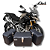 KIT BAÚS LATERAIS LIVI 35L + TOP CASE 50L TRIUMPH EXPLORER 1200 2016 ACIMA COM SUPORTES ! - Imagem 1