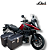 BAÚS LATERAIS LIVI 35L SUZUKI V-STROM 1000  + SUPORTES ( TODOS OS ANOS ) - Imagem 1