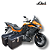 BAÚS LATERAIS LIVI 35L KAWASAKI VERSYS 1000 2016 ACIMA + SUPORTES - Imagem 1