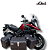 KIT BAÚS LATERAIS LIVI 35L + TOP CASE 50L SUZUKI V-STROM 1000 COM SUPORTES TODOS OS ANOS ! - Imagem 1
