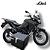 Baú Central Top Case 43 Litros Livi Exclusivo Para Kawasaki Versys x 300 com suporte - Imagem 1