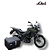 BAÚ CENTRAL TOP CASE 50L KAWASAKI VERSYS X-300 COM SUPORTE - Imagem 1