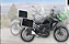 KIT BAÚS LATERAIS 35L + TOP CASE 50L KAWASAKI VERSYS x 300 COM SUPORTES! - Imagem 1