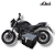 Baú Central Top Case 43 Litros Livi Exclusivo Bajaj Dominar 400 com suporte - Imagem 1