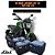 KIT BAÚS LATERAIS LIVI 35L + TOP CASE 43 L BAJAJ DOMINAR 400 COM SUPORTES - Imagem 1