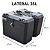 KIT BAÚS LATERAIS 35L + TOP CASE 50L HIMALKAYAN 450 COM  SUPORTES! - Imagem 5