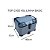 TOP CASE LIVI 45 L EM ABS COM BASE UNIVERSAL COMPLETA - Imagem 8
