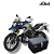 Baú Central Top Case 50 L BMW G310 GS + Suporte. - Imagem 1