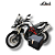 BAÚ CENTRAL TOP CASE  LIVI 43L BMW F800 GS ADVENTURE + SUPORTE - Imagem 1