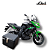 Baú Central Top Case LIVI 43 Litros Versys 650 2016 em diante + Suporte. - Imagem 1