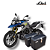BAÚS LATERAIS LIVI 35L  BMW G310 GS + SUPORTES - Imagem 1
