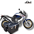 Baús laterais 35L Honda Transalp XL700V + SUPORTES - Imagem 1