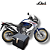 TOP CASE LIVI 43L HONDA TRANSALP XL 700V + SUPORTE! - Imagem 1