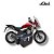 BAÚS LATERAIS LIVI 35L HONDA CB 500X + SUPORTES - Imagem 1