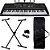 Kit Teclado Musical Profissional KeyPower Kp300 usb suporte - Imagem 1