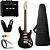 Kit Guitarra Tagima t635 Preta Tortoise amplificador borne - Imagem 1