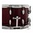 Caixa Bateria M! Music Phx 14 x 8 pol 580 Vinho profissional - Imagem 4