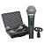 3 Microfones Mxt Pro Btm58a Dinâmico Metal + Maleta Cachimbo - Imagem 1