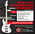 Guitarra 7 cordas Ibanez Grg 7221qa Transp Black rajado - Imagem 3