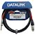 Cabo Datalink Garage Microfone 0,30 mm p10 xlr 3mt GD002 - Imagem 1